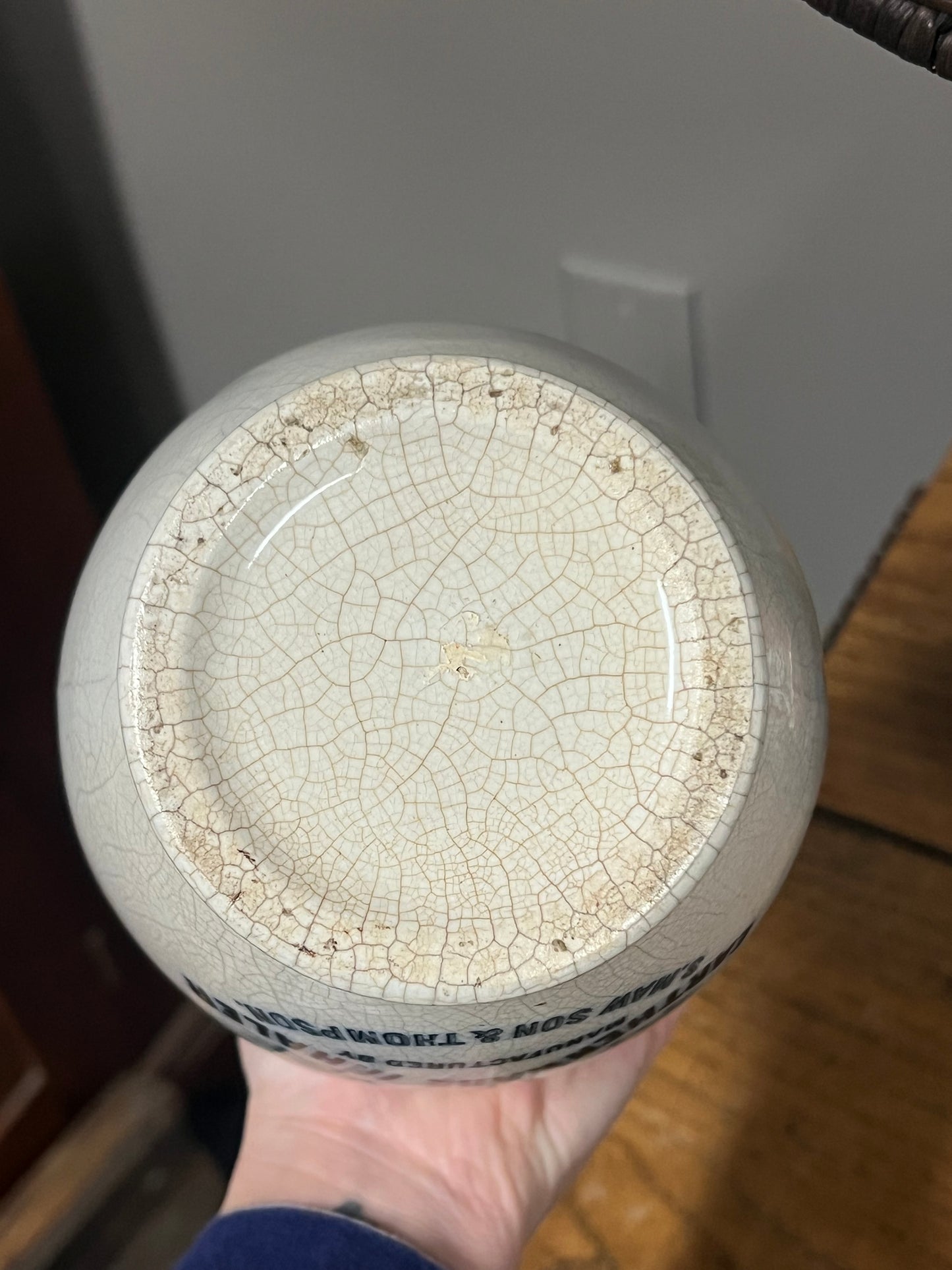 Maw's Double-Valved Earthenware Inhaler with Mouthpiece