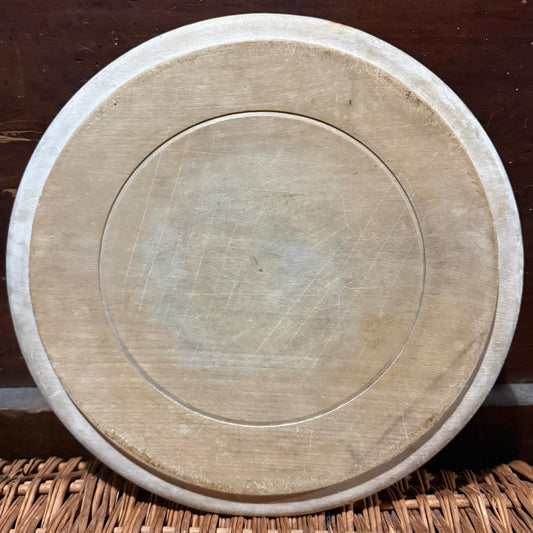 Wheat Wide Border Carved Wooden Breadboard