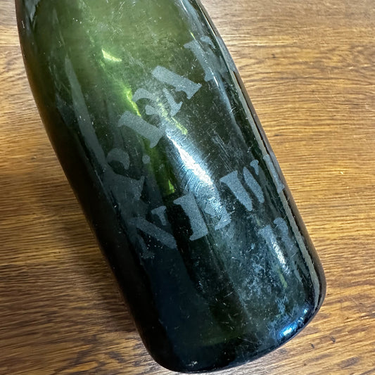 Newport RI Wine Bottle P. Faerber