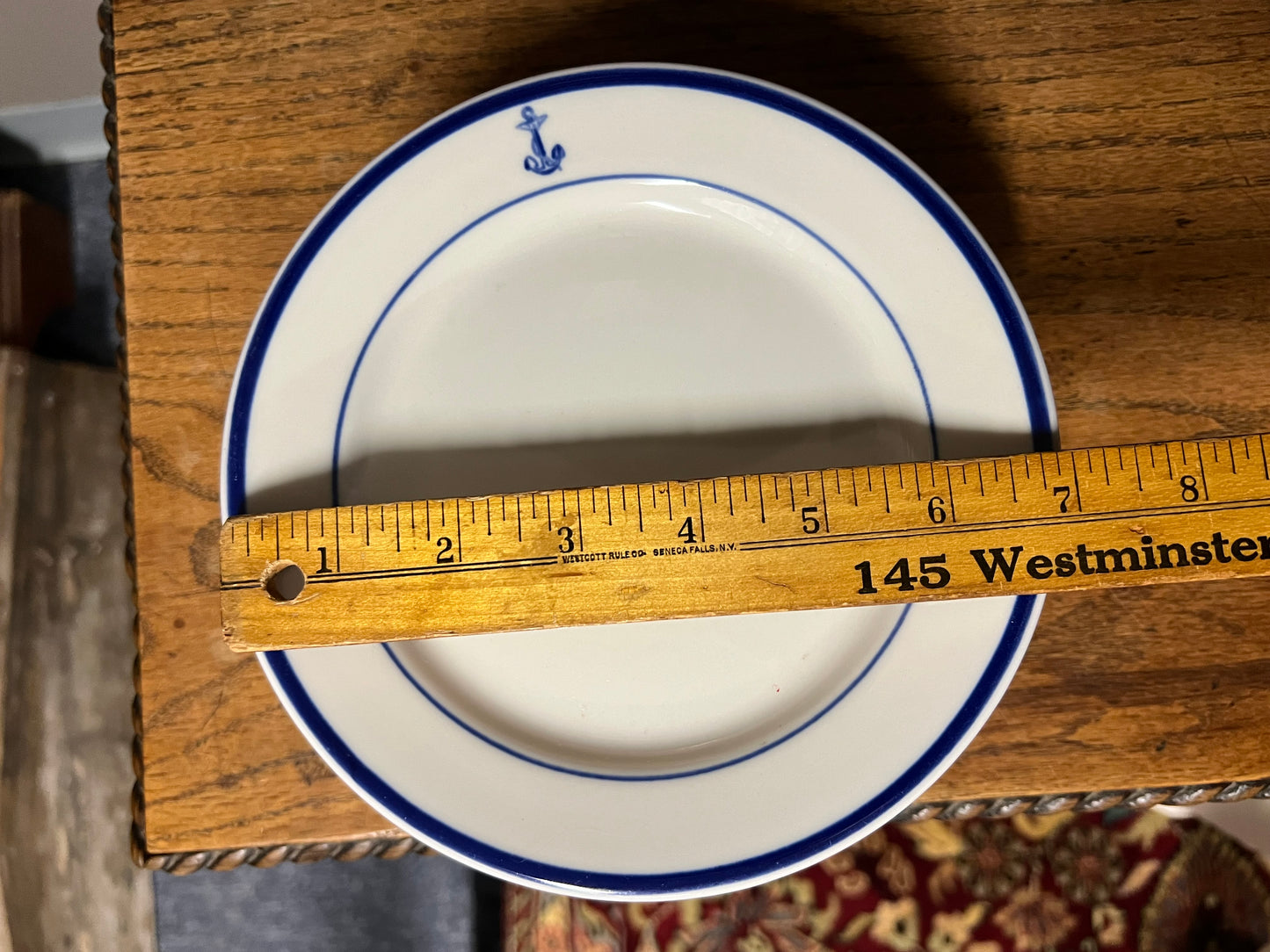 US Navy Wardroom China Salad Plate