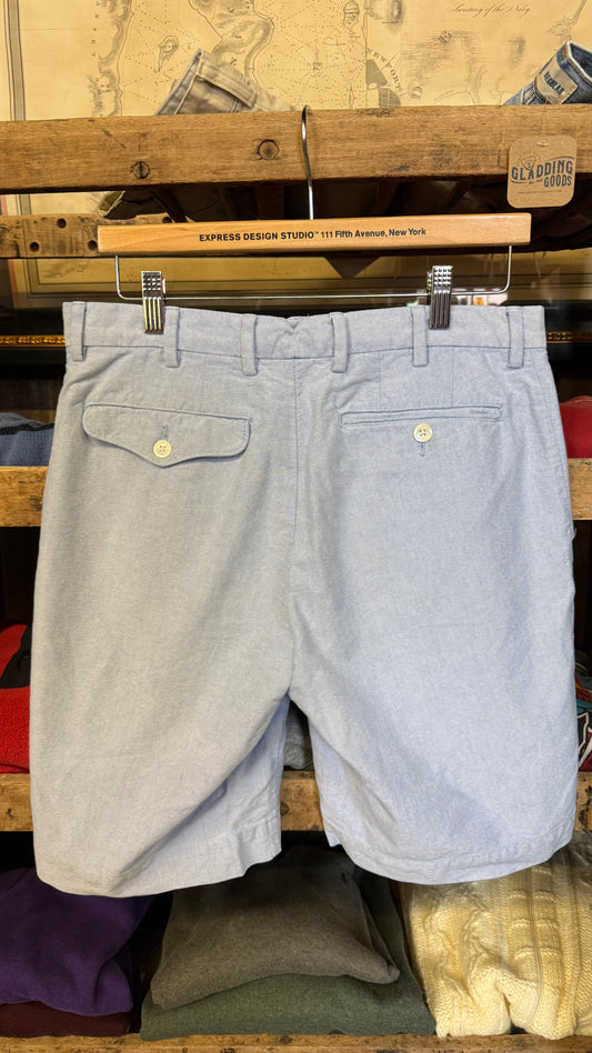 Polo Ralph Lauren Blue Oxford Cloth Shorts W31