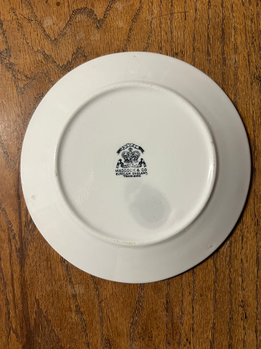 Moxie Soda Advertising Plate by Maddock & Co England