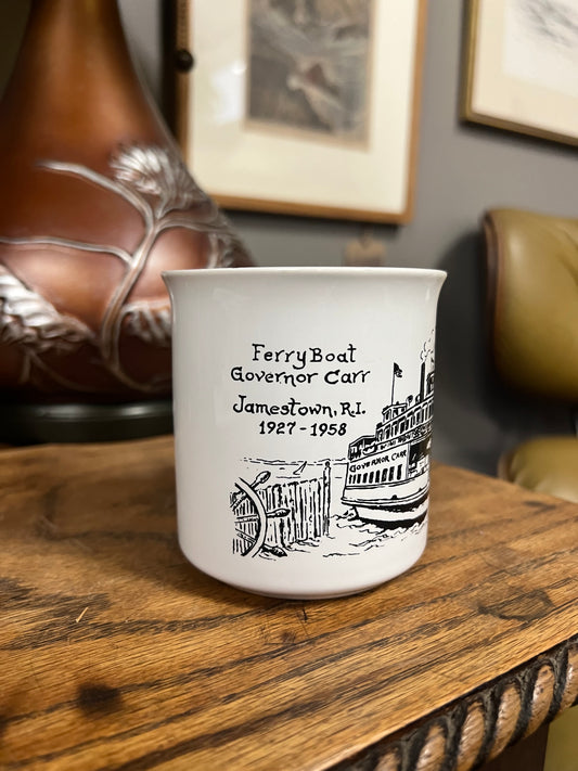 Jamestown Historical Society Mug - Governor Carr Ferry