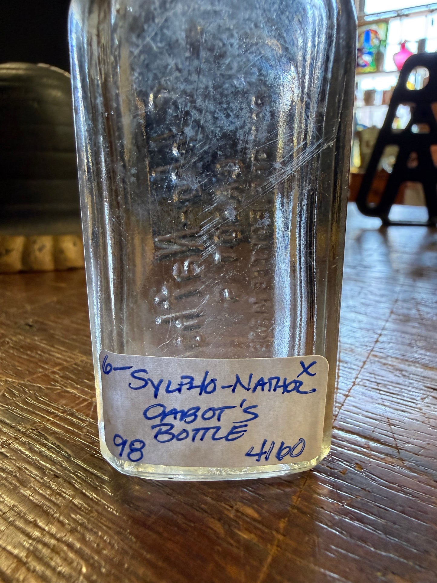 Sylpho-Nathol Cabot’s Bottle