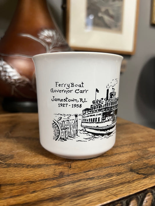 Jamestown Historical Society Mug - Governor Carr Ferry