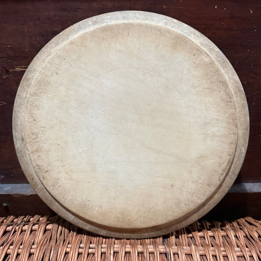 Flower Wheat Border Carved Wooden Breadboard