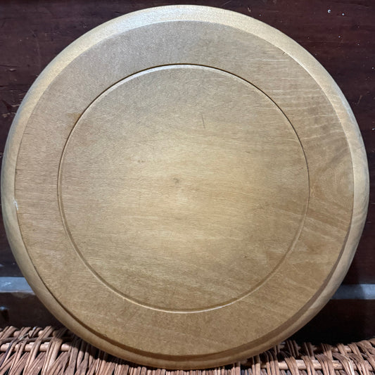 Carved Edge Border Wooden Breadboard