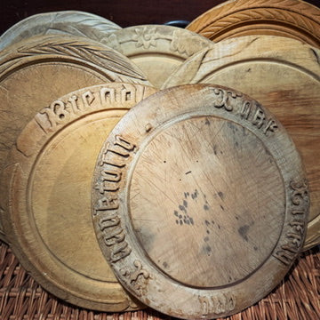 BREAD Wheat Border Carved Breadboard