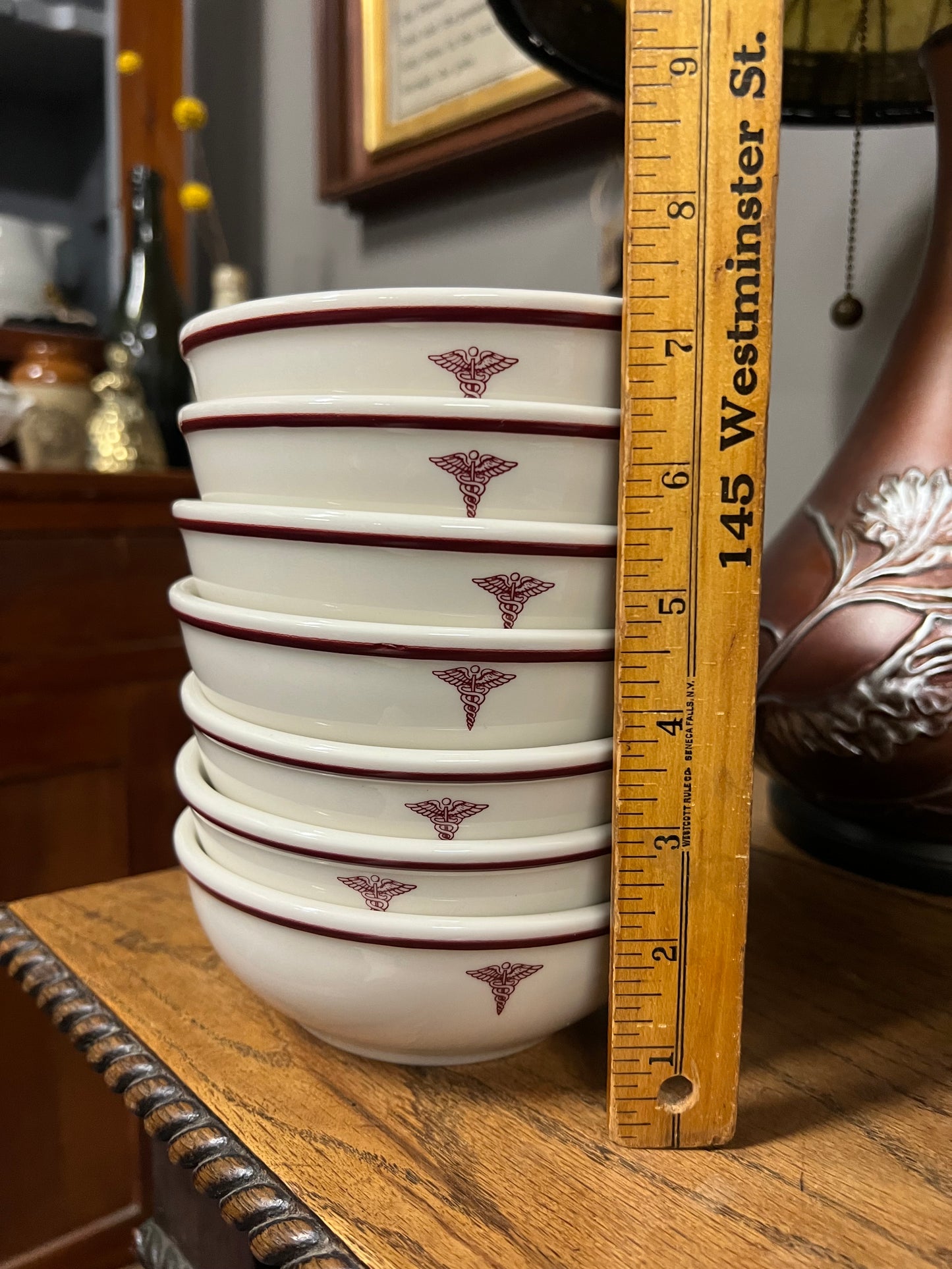 US Army Medical Department Coupe Cereal Bowl