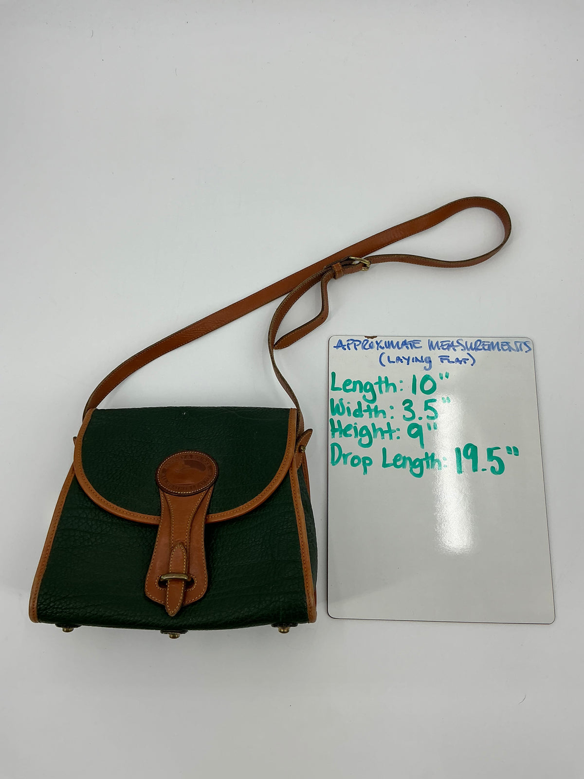 Vintage Dooney & Bourke Leather Crossbody Bag