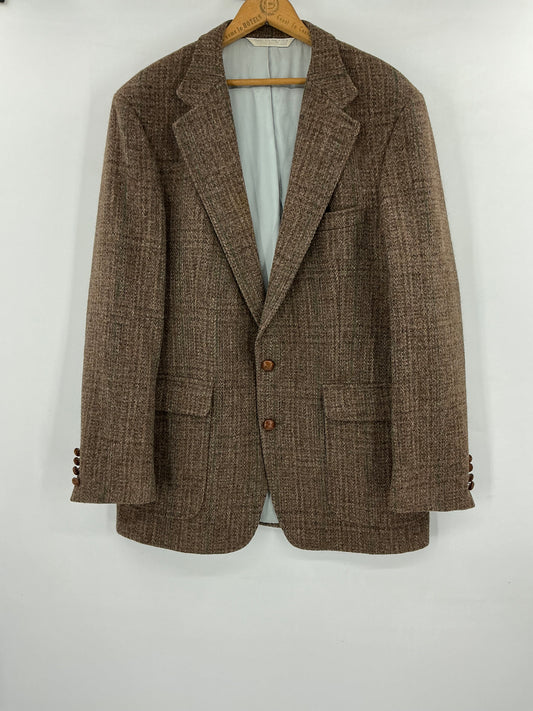 Vintage Lands’ End Harris Tweed Jacket 42L
