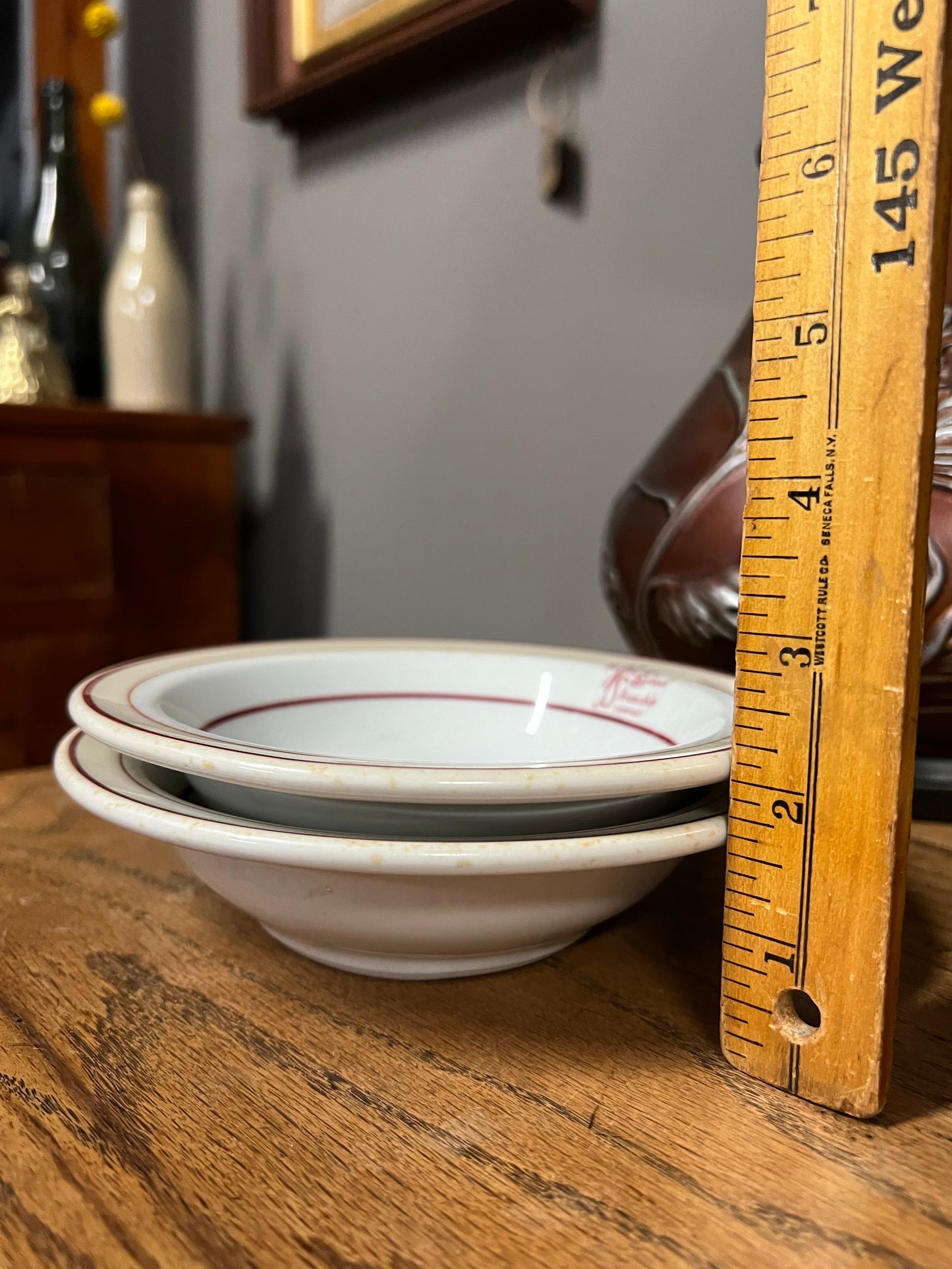 The New England Steamship Company Rim Bowl