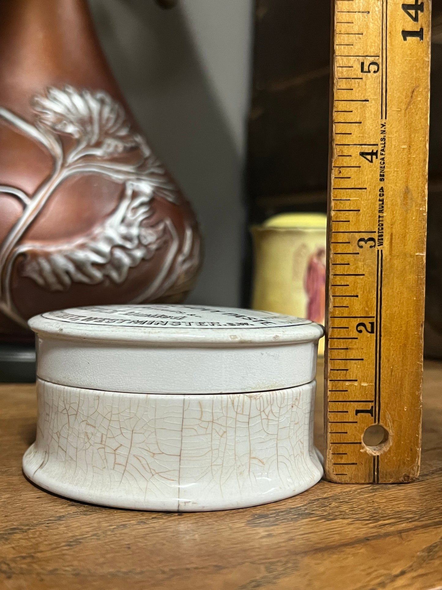 Keddie's Real Gorgona Anchovy Paste Lid and Pot