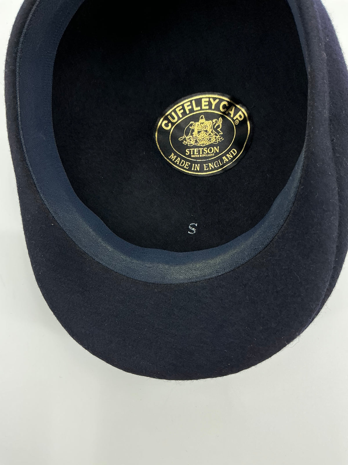 Vintage Stetson Wool Cuffley Cap Navy