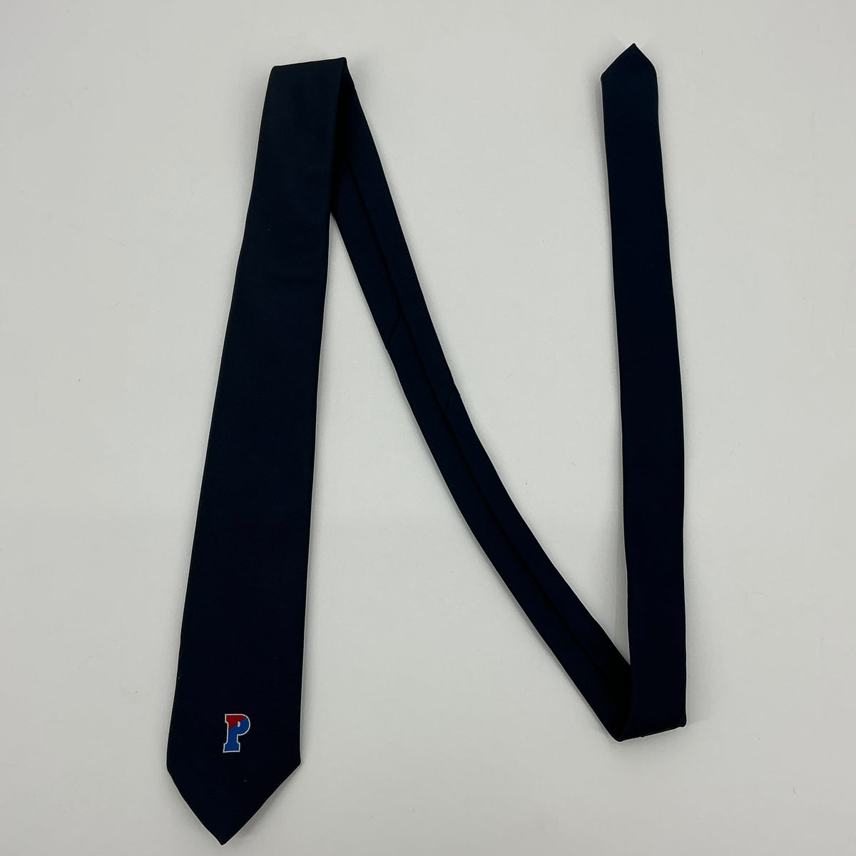 Vintage Frame University of Pennsylvania UPENN Navy “P” Tie