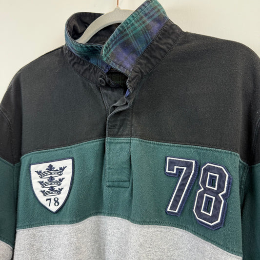 Chaps Ralph Lauren Rugby XL - Black Green Grey