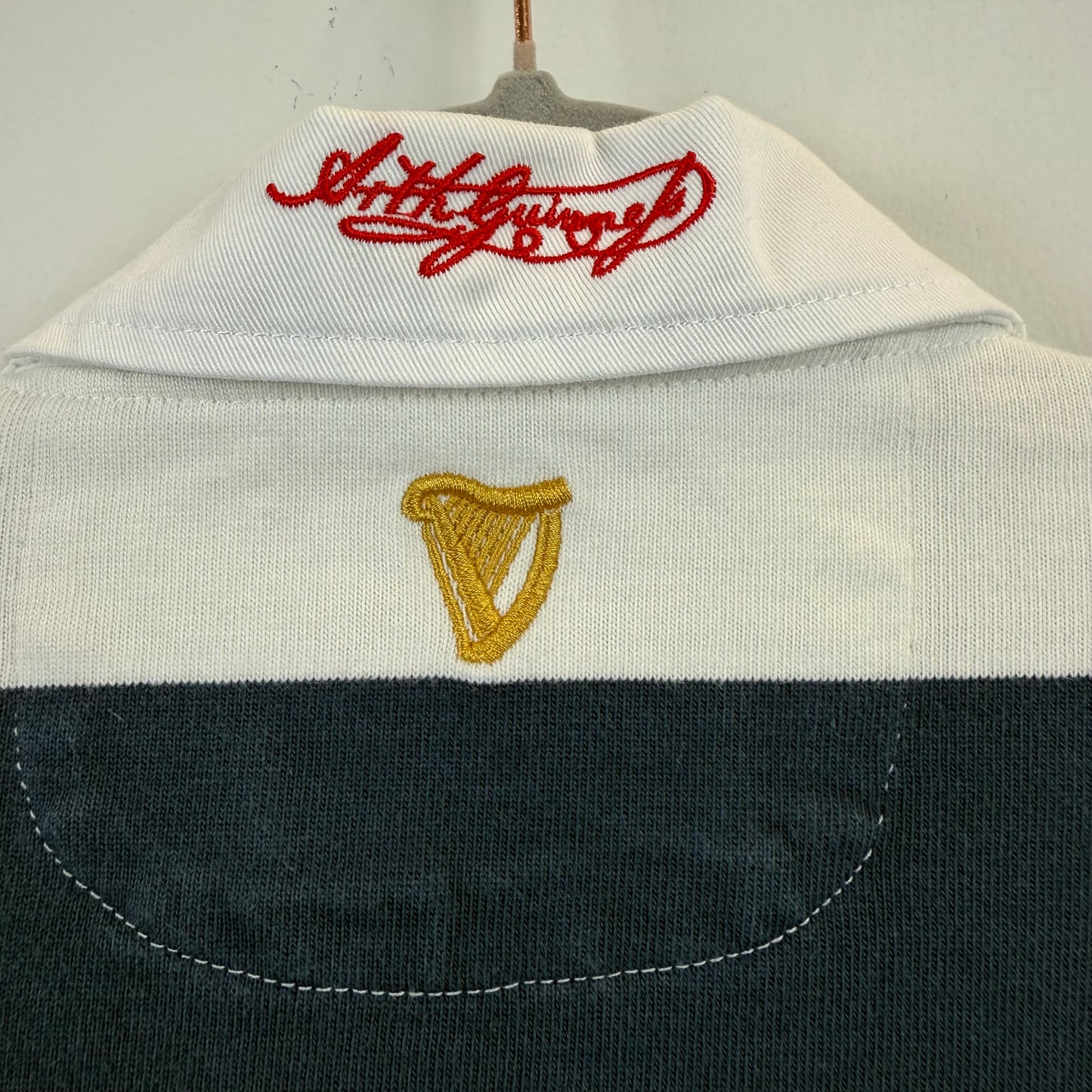 Guinness Rugby XXL - Navy Blue White Stripe