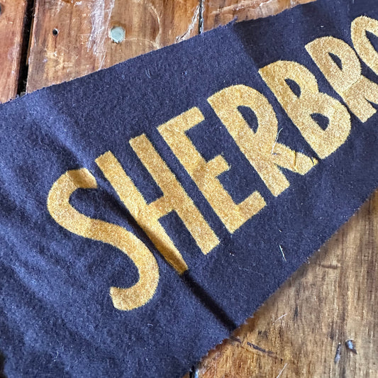 Vintage Sherbrooke PQ Pennant