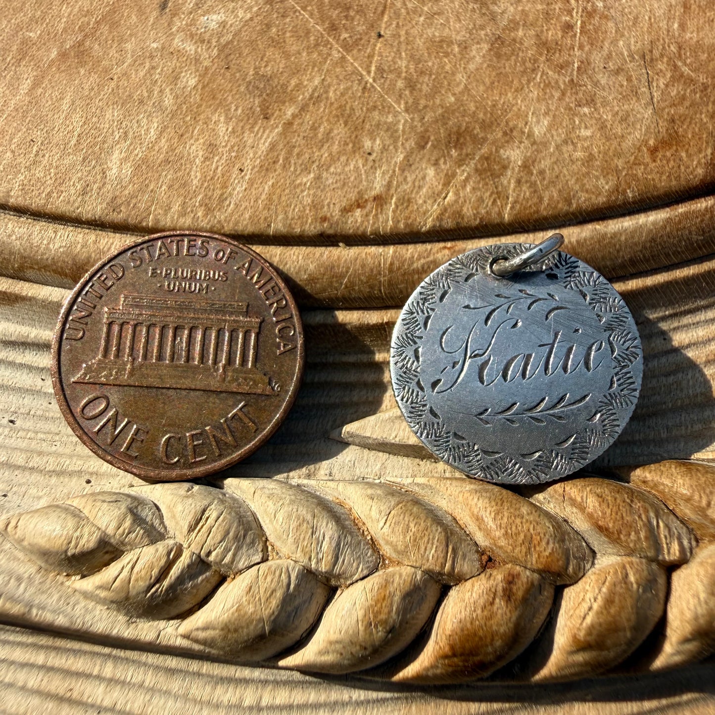 Victorian Love Token - Katie/1882 Seated Liberty