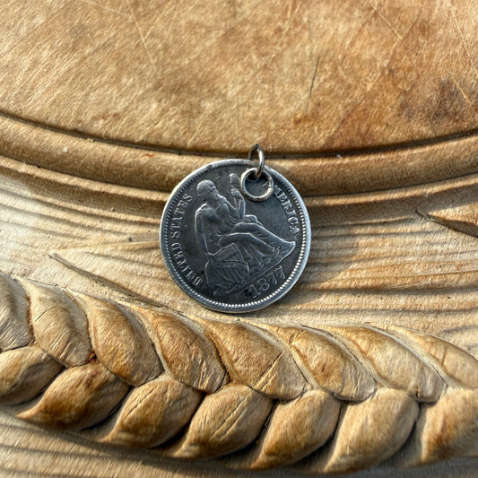Victorian Love Token - WT - 1877