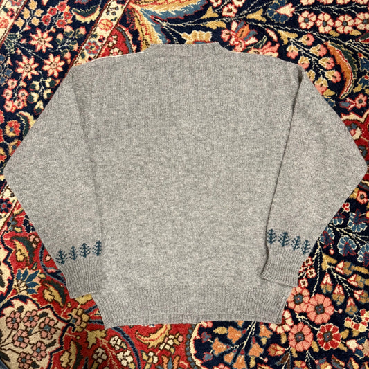 Vintage Orvis Shetland Wool Cardinal Cardigan