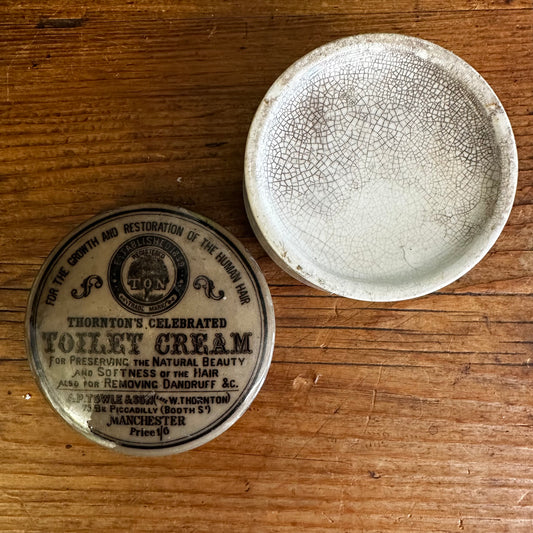 Thornton's Celebrated Toilet Cream