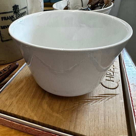 Ironstone Tea Waste Bowl