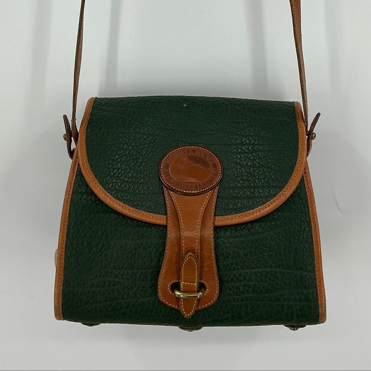 Vintage Dooney & Bourke Leather Crossbody Bag