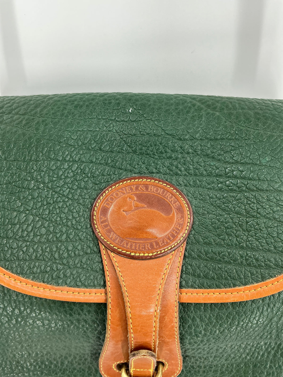 Vintage Dooney & Bourke Leather Crossbody Bag