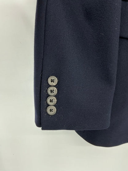 Vintage Polo University Club Ralph Lauren Navy Wool Blazer Sport Coat  Union Label