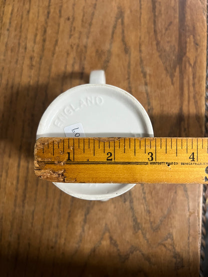 Price & Kensington White Ironstone Banded Dairy Jug