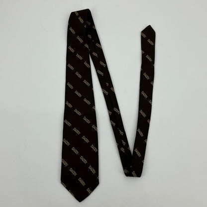 Vintage Cappuccino AOP “Daddy” Brown Tie