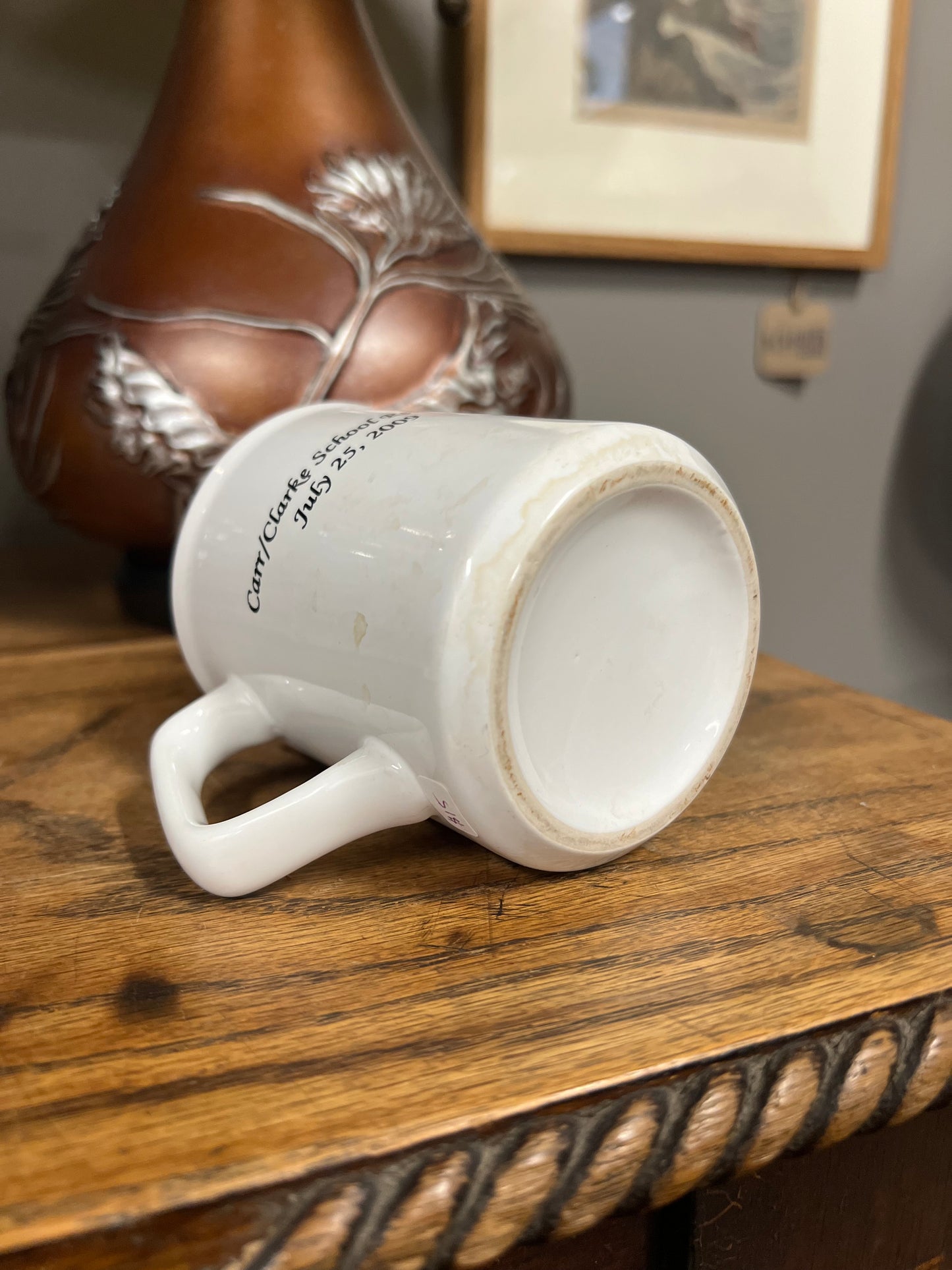 Jamestown Historical Society Mug - Governor Carr Ferry - Carr/Clarke School Reunion