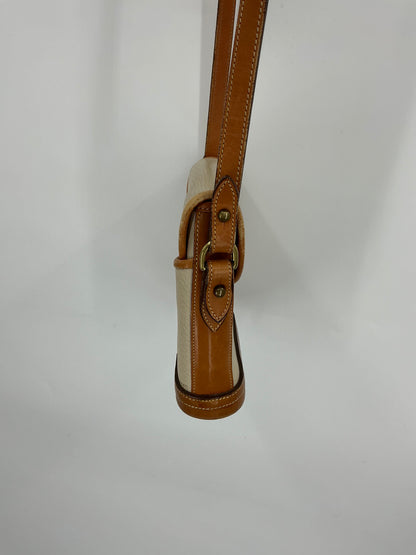 Vintage Dooney & Bourke Cavalry Spectator Crossbody Bag