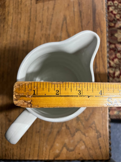 Price & Kensington White Ironstone Banded Dairy Jug