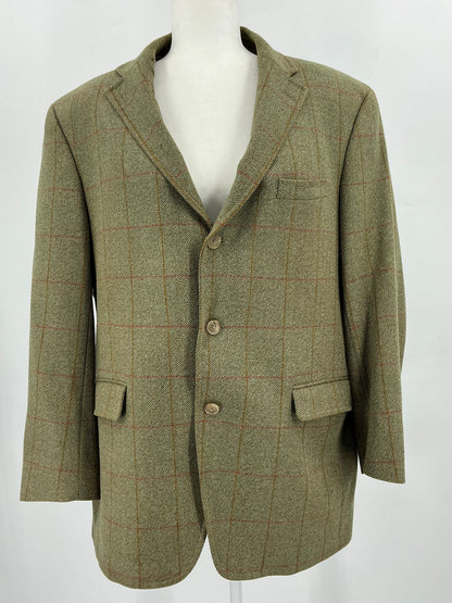 J. Press Plymouth Pressidential Wool Tweed Sport Coat 44R