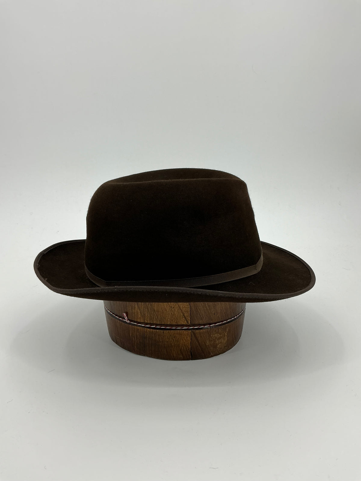 Vintage L.L. Bean Brown Fedora Hat
