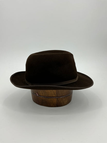 Vintage L.L. Bean Brown Fedora Hat