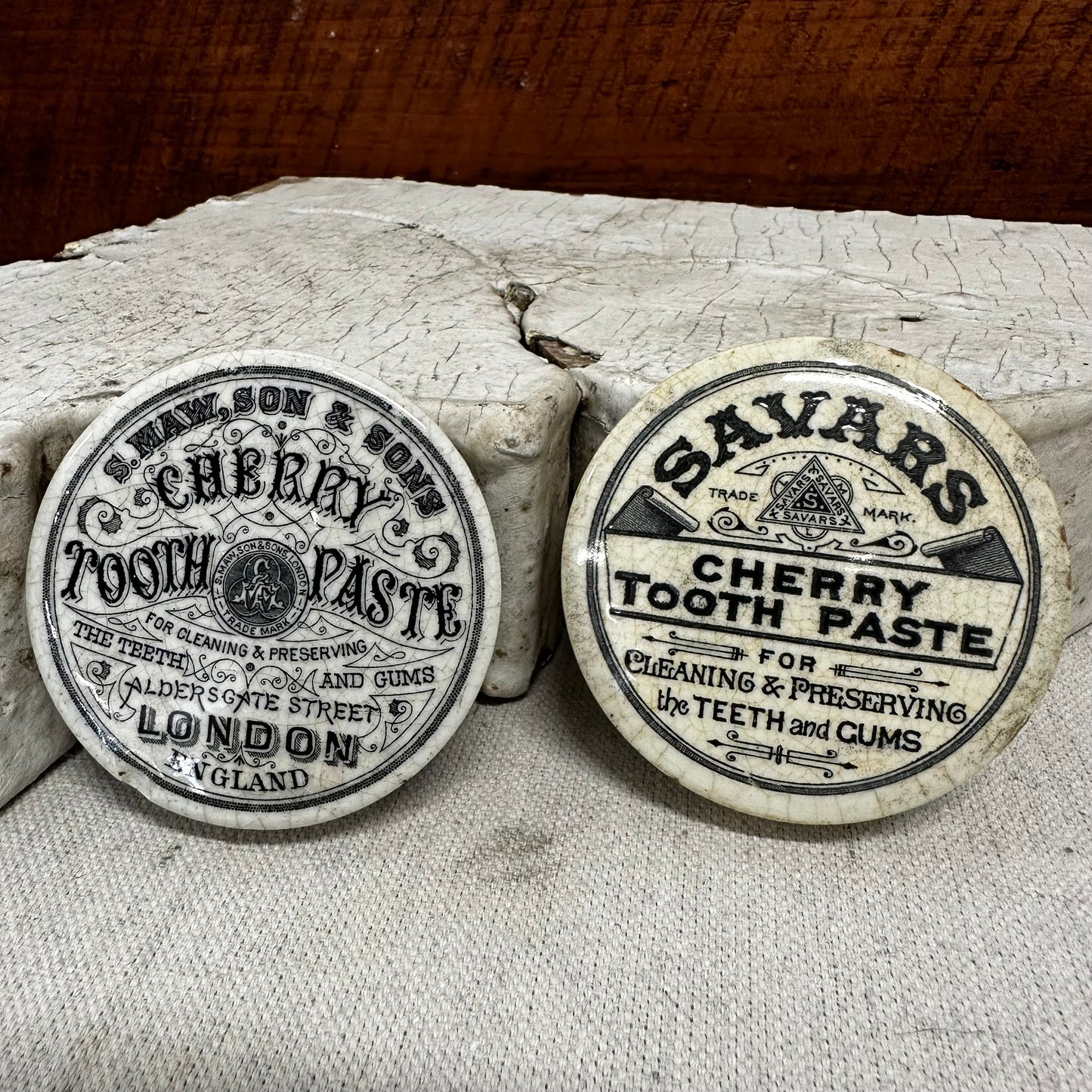 Cherry Toothpaste Pot Lid