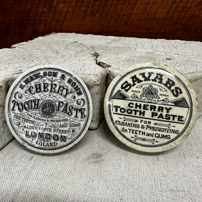 Cherry Toothpaste Pot Lid