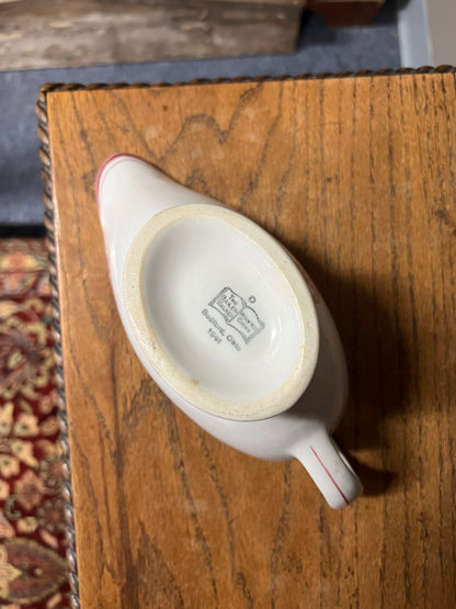 US Army Medical Department Banded Gravy Boat