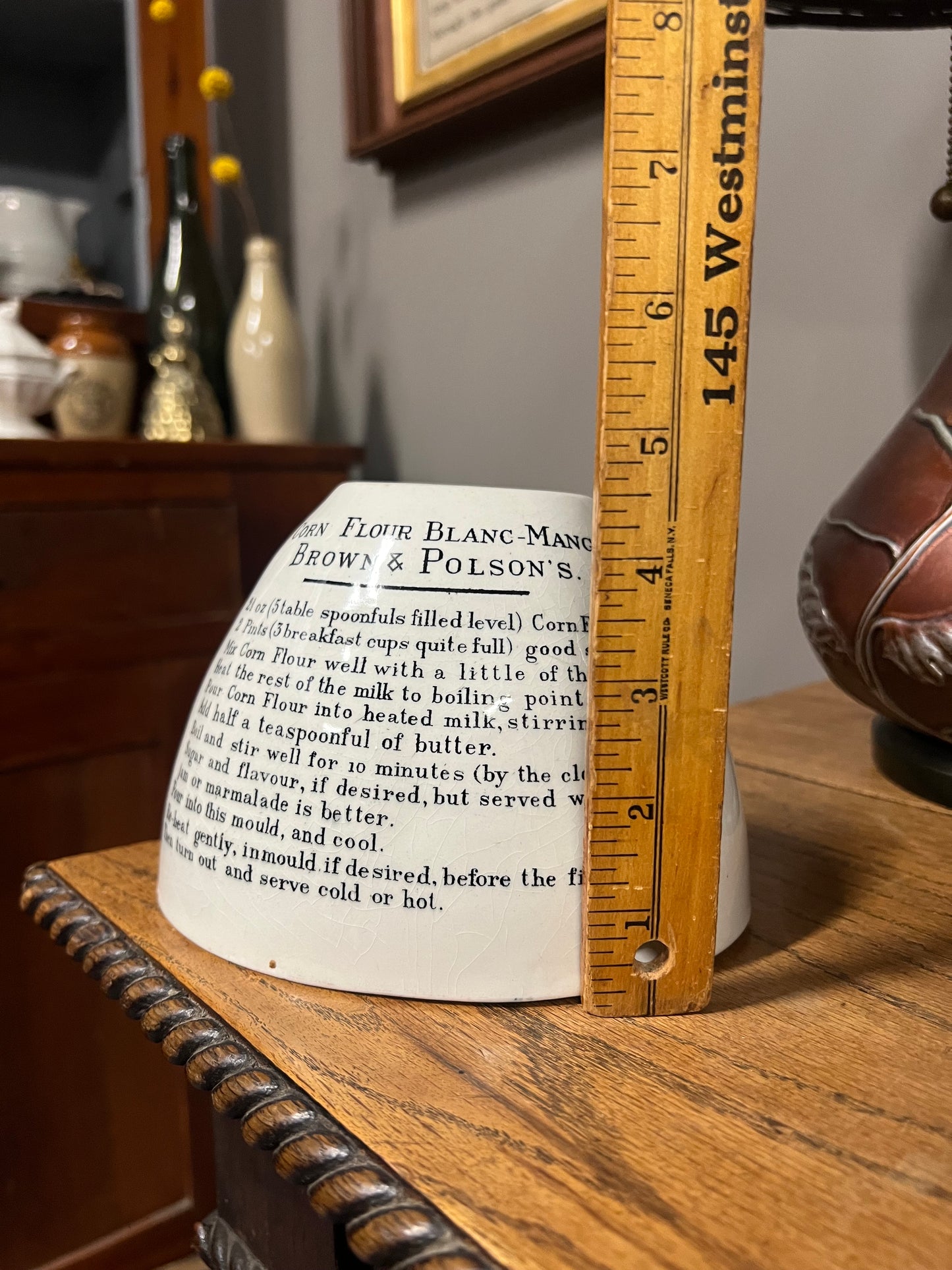 Brown & Polson's Blanc-Mange Mould