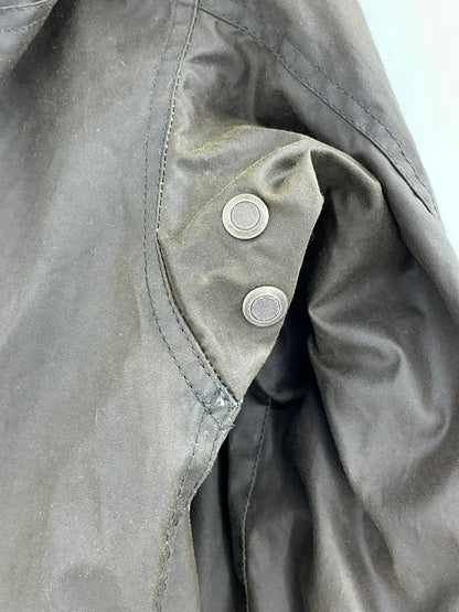 Belstaff Waxed Cotton Hooded Jacket 44