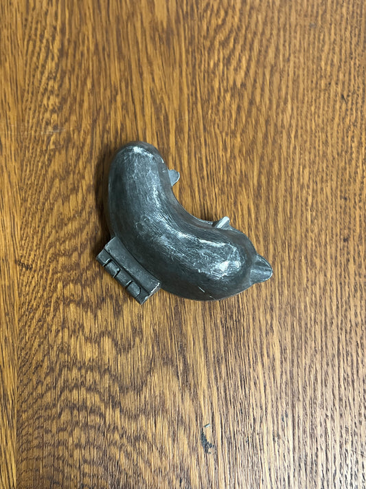 Pewter Ice Cream Mold - Pickle