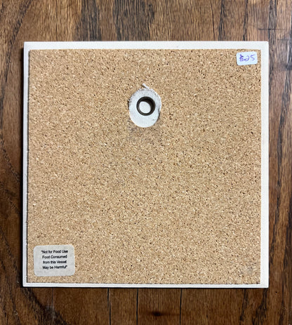 Jamestown Historical Society Tile - Mackerel Cove Beach Pavillion