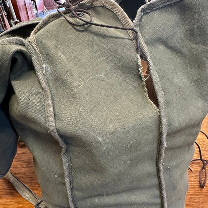 Official Trail Camper Back Pack Full of Wooden Blocks