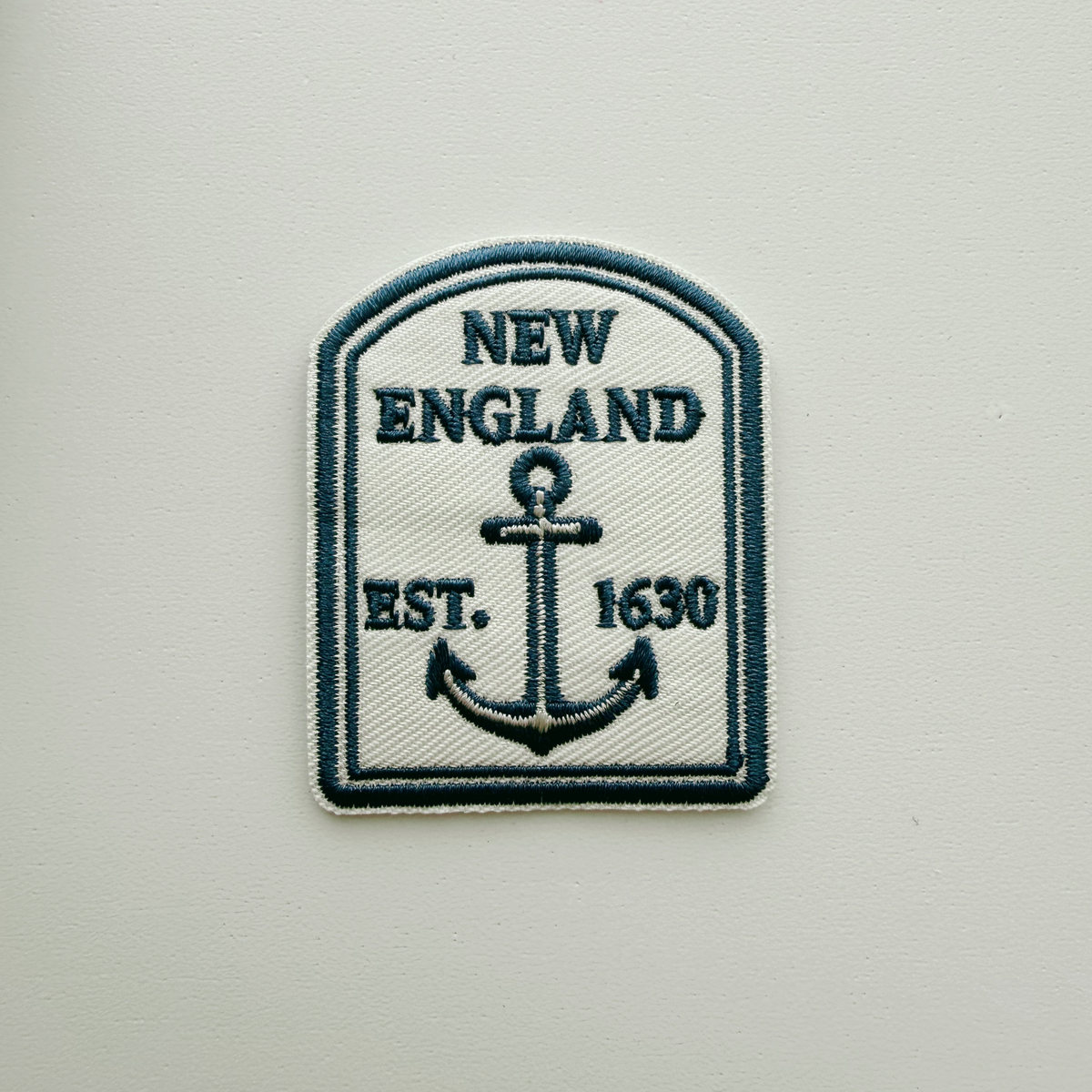 PREORDER. - 2" New England EST 1630 -  Embroidered Patch