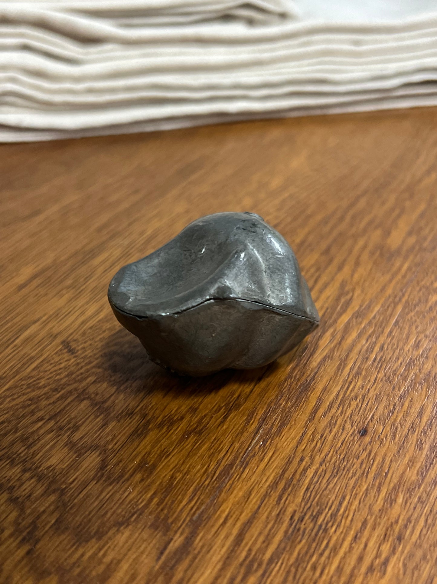 Pewter Ice Cream Mold - Conch/Snail Shell