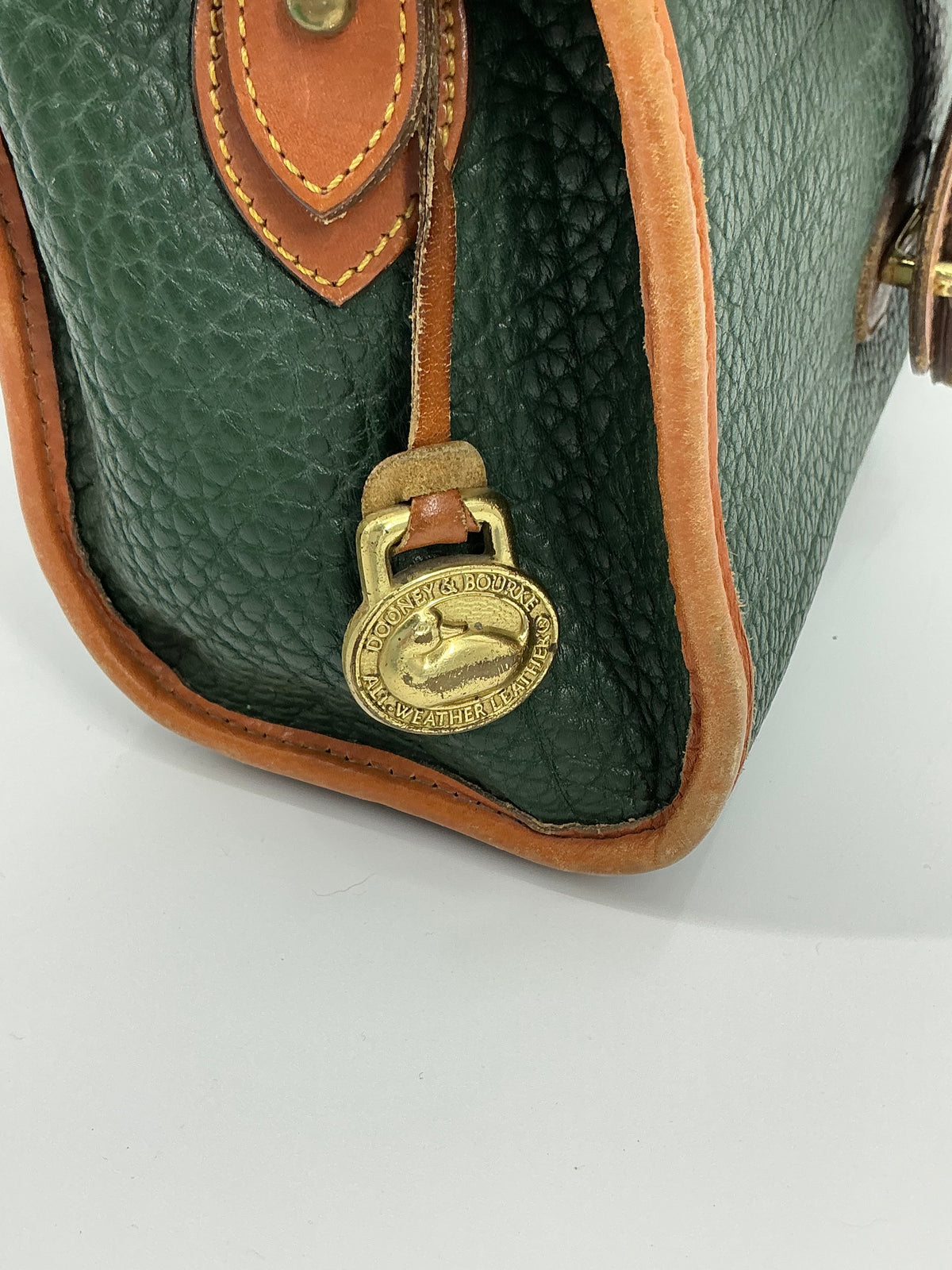 Vintage Dooney & Bourke Leather Crossbody Bag