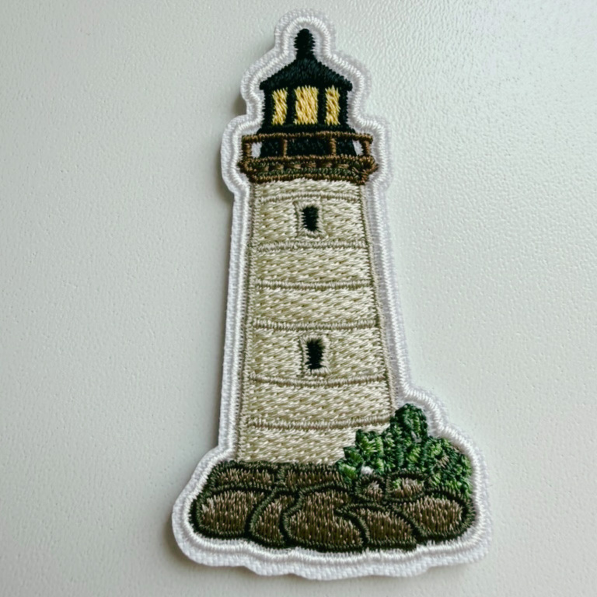 PREORDER - 2.5" lighthouse -  Embroidered Hat Patch